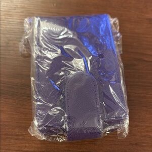 Purple Lip Gloss Holder & Mirror